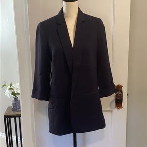 Express Blue Suit Jacket